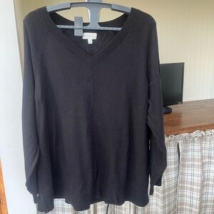 Lucky Brand Black Knit Top